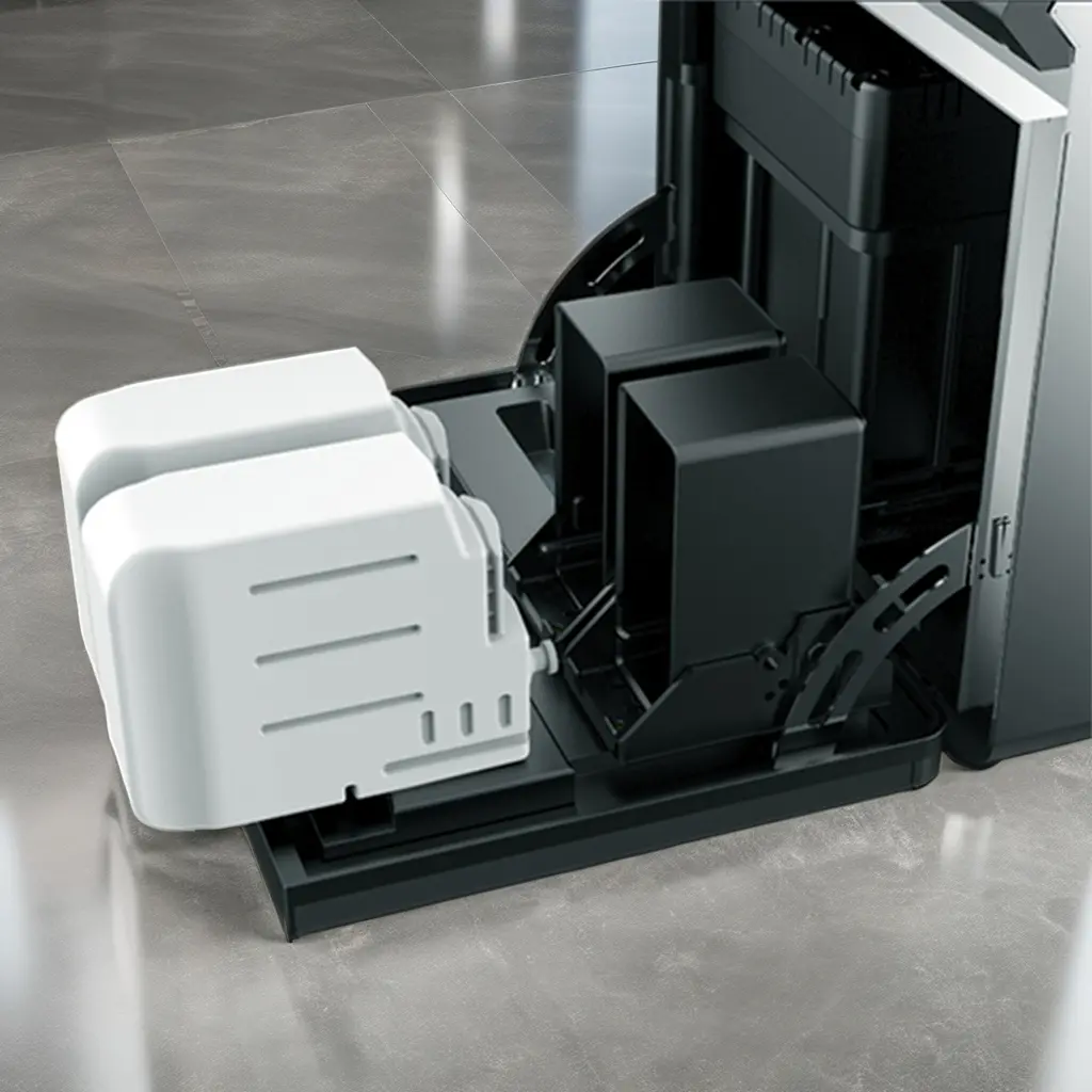 continuous inkjet printer  ink and solvent container